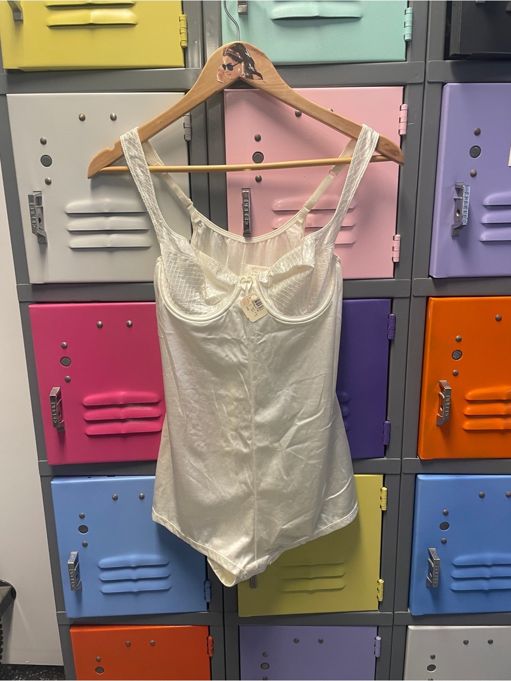 Vintage Victoria’s Secret Cream Bodysuit, 34B